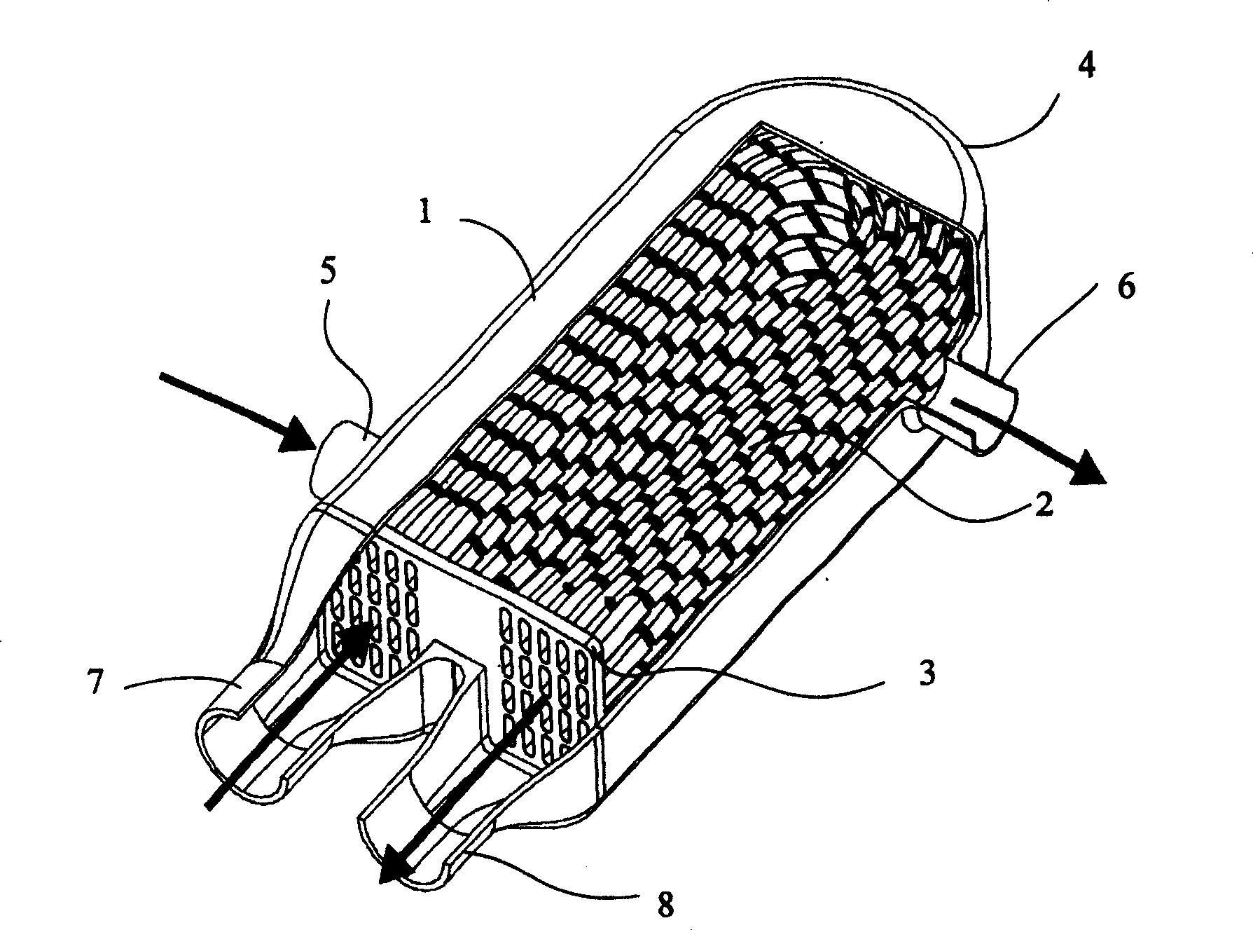 U-shape tube type heat exchanger