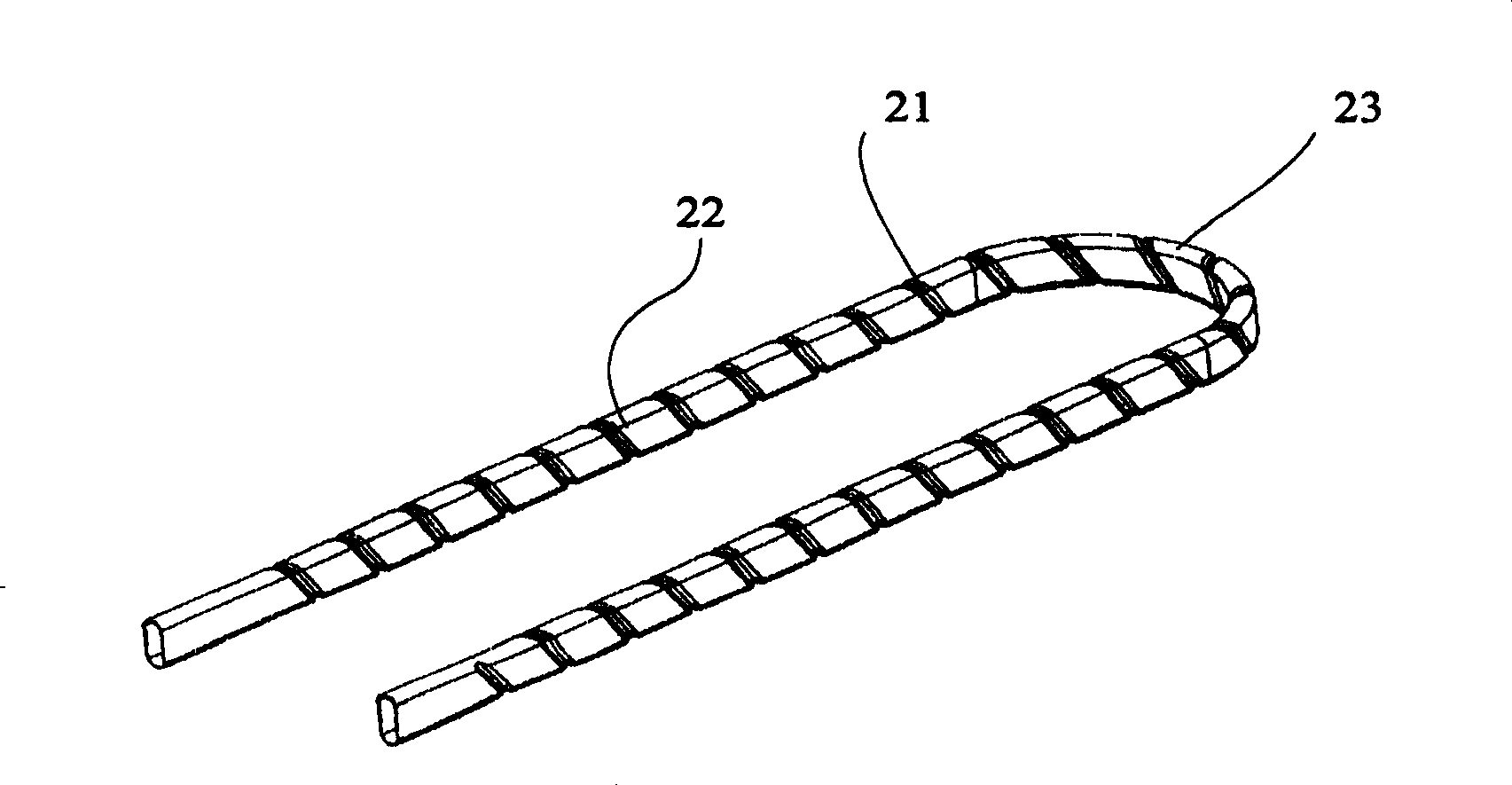 U-shape tube type heat exchanger