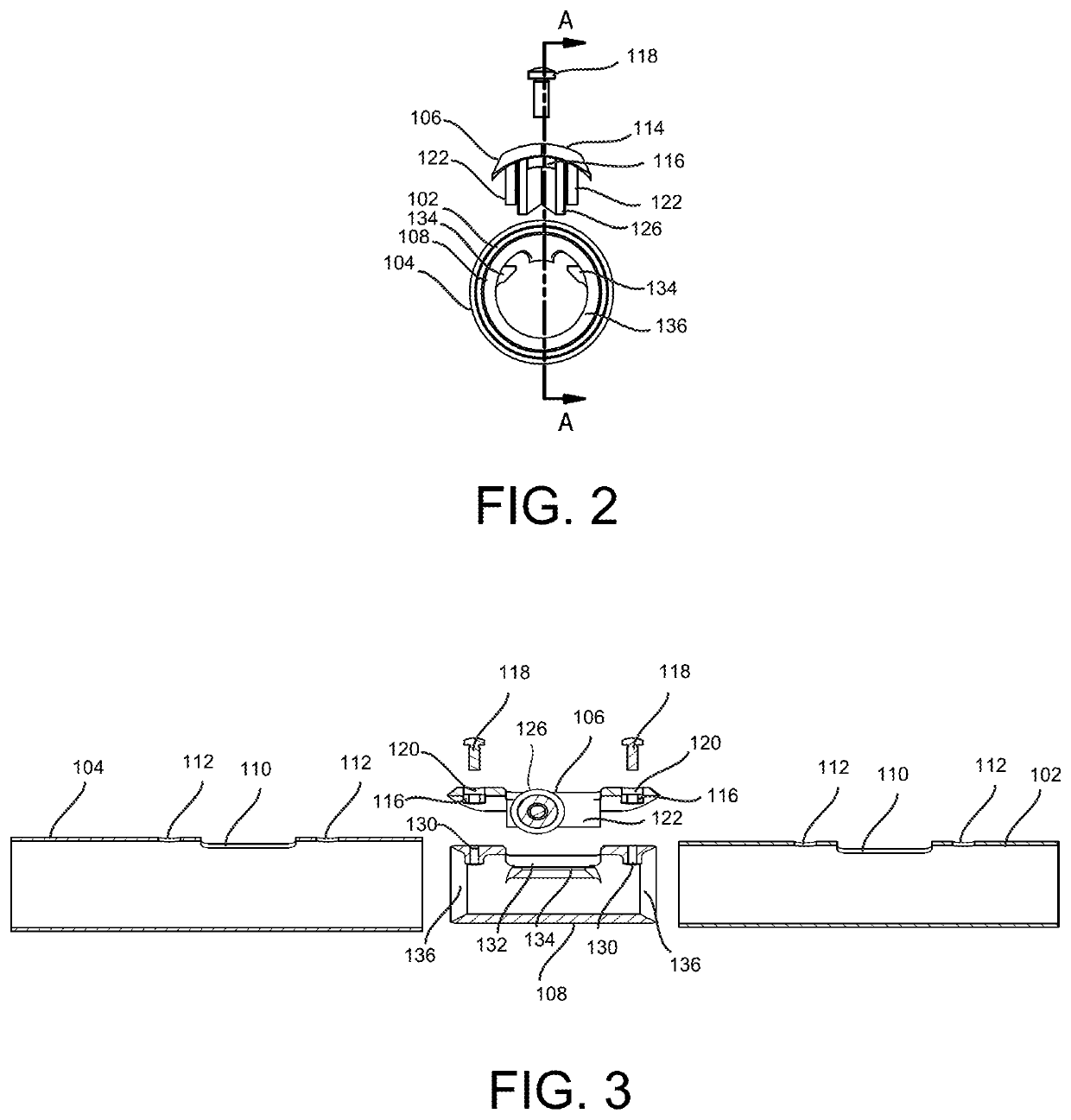 Extensible pole coupling assembly