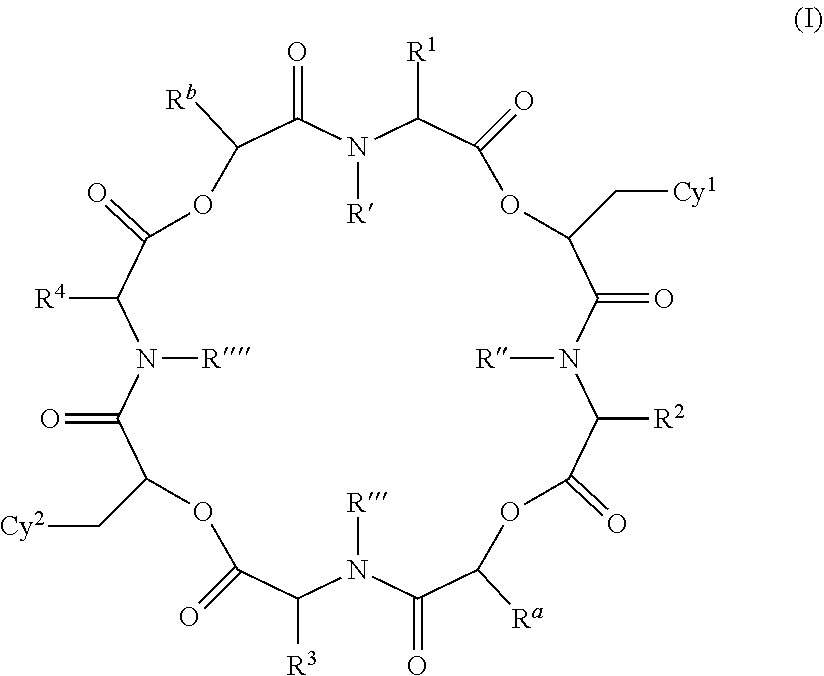 Anthelmintic depsipeptide compounds