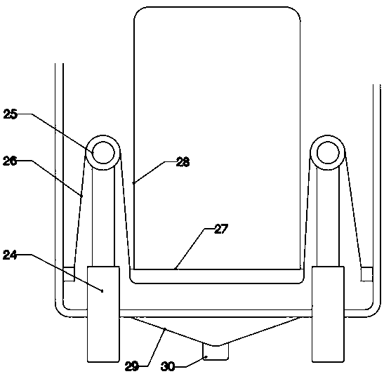 Antitheft type electric power cabinet convenient to hide