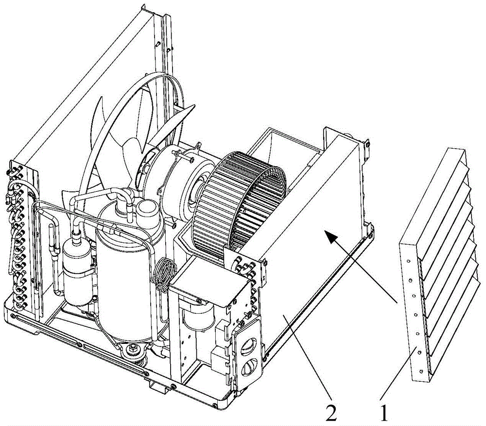 Integrated air conditioner and high temperature refrigeration control method