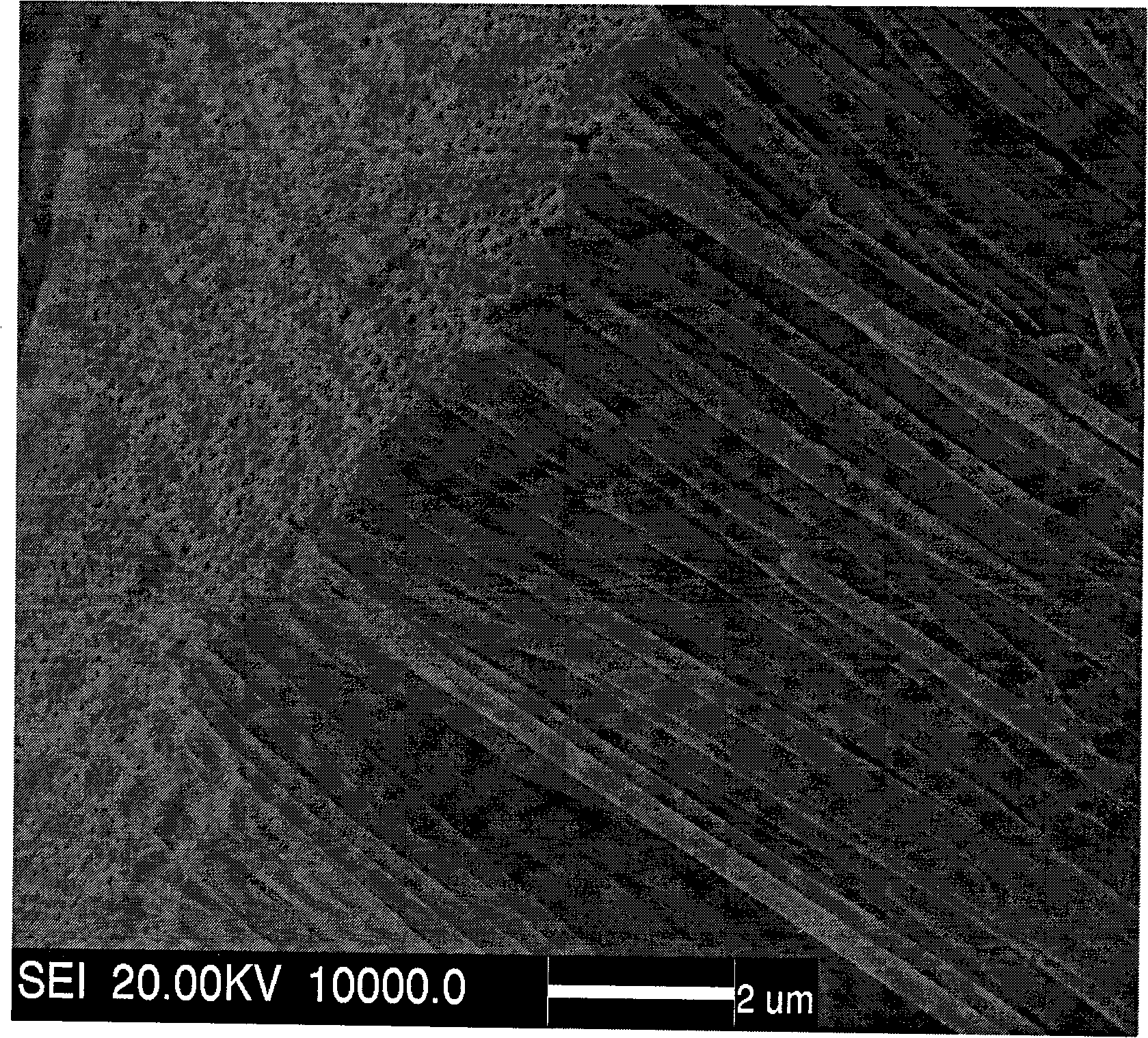 Preparation of lanthanide series rare-earth doped bismuth titanate nano-tube