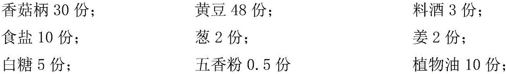 Fermented lentinula edodes flavor paste and processing method thereof