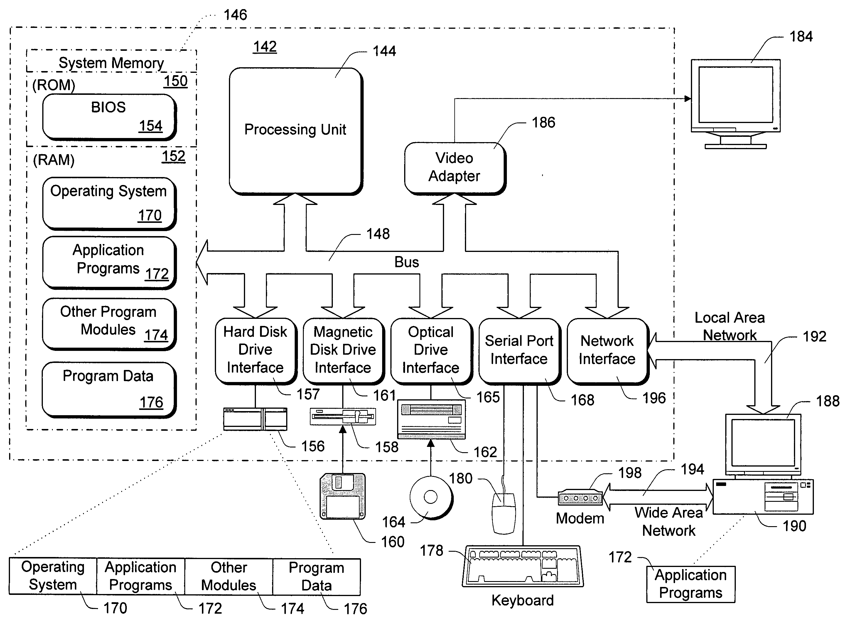 System and method for distributed management of shared computers