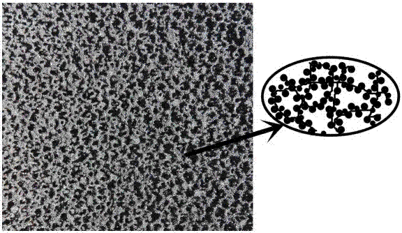 A sponge-like air purification filter and preparation method thereof