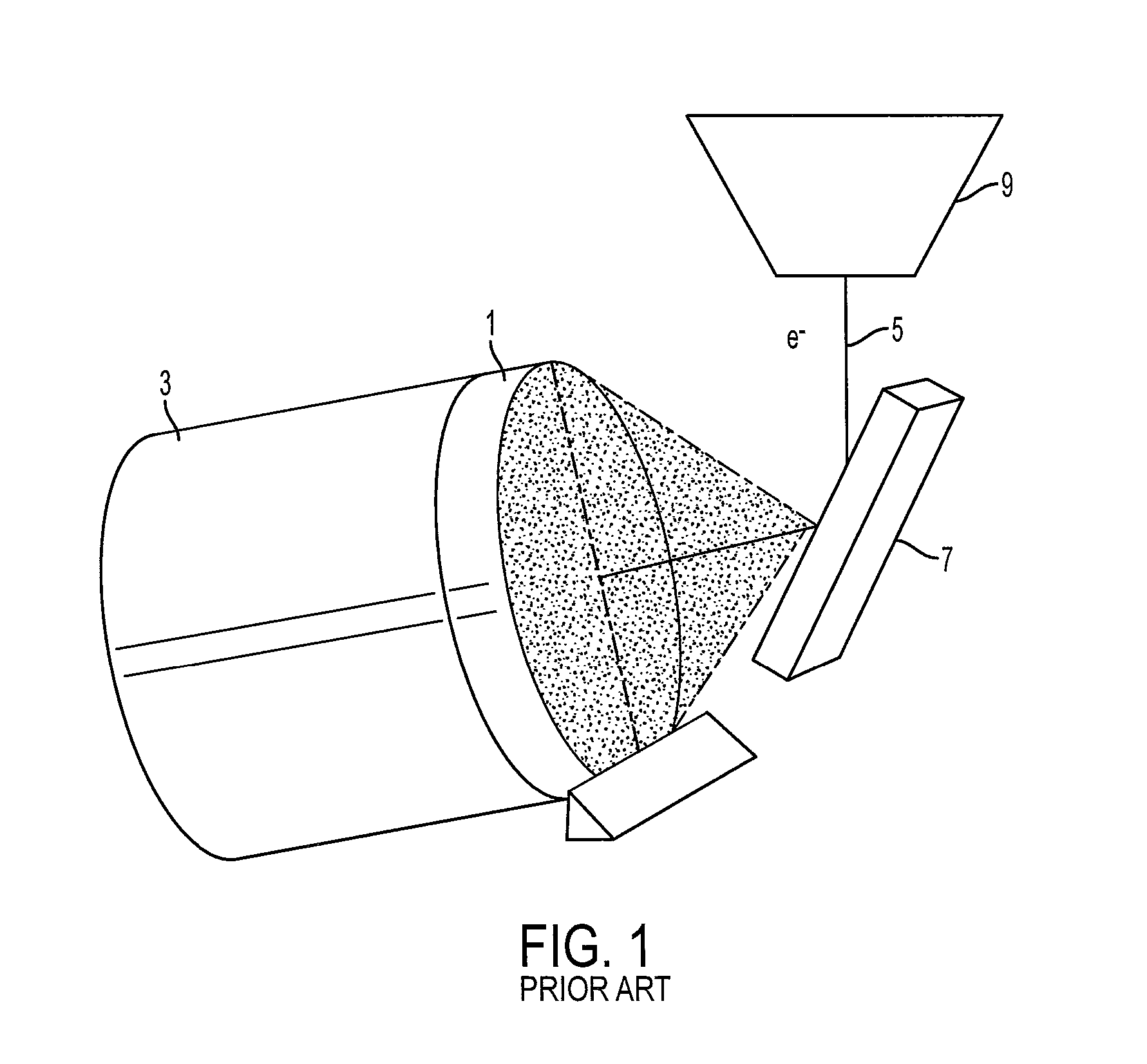 Method and apparatus for electron pattern imaging