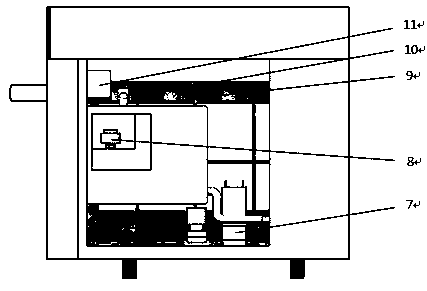 Electric pressure cooking box