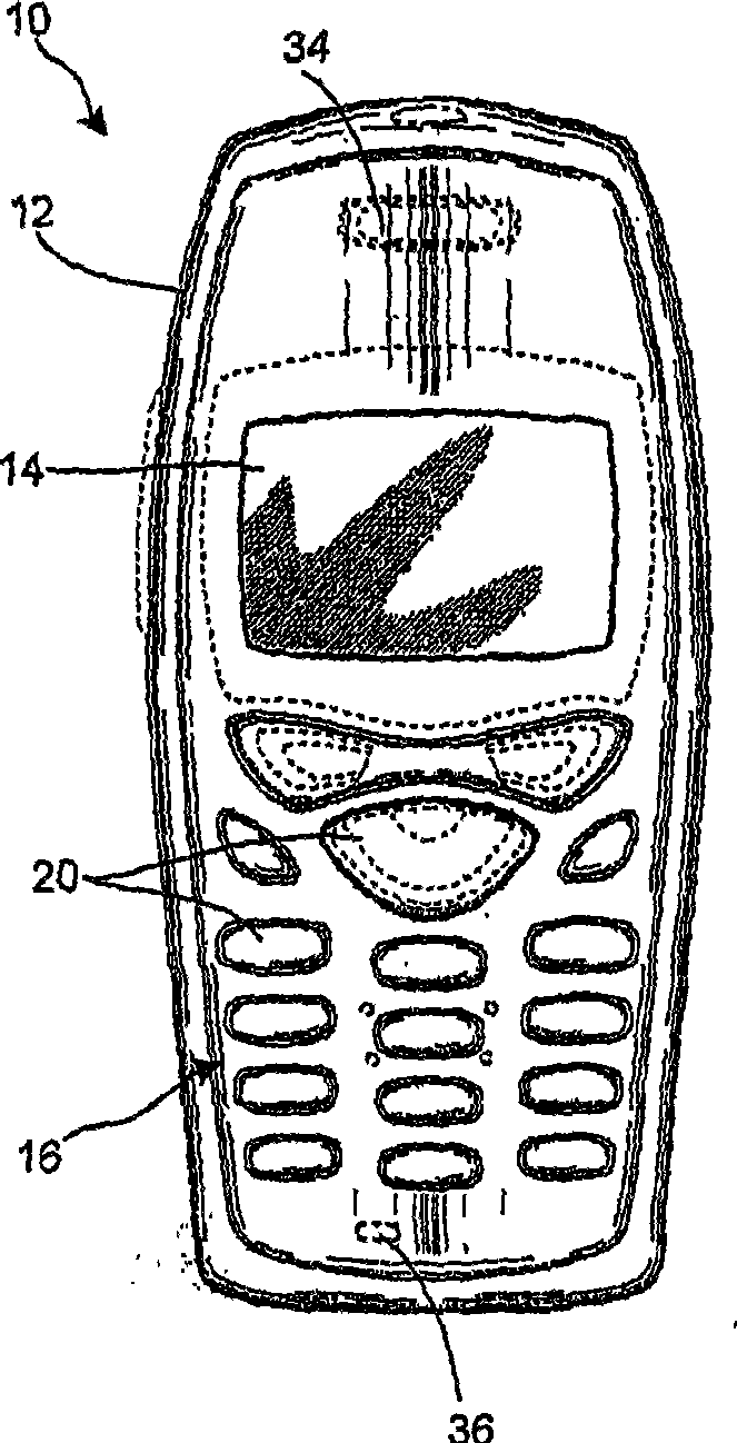 Method and system for conducting an internet search using a mobile radio terminal