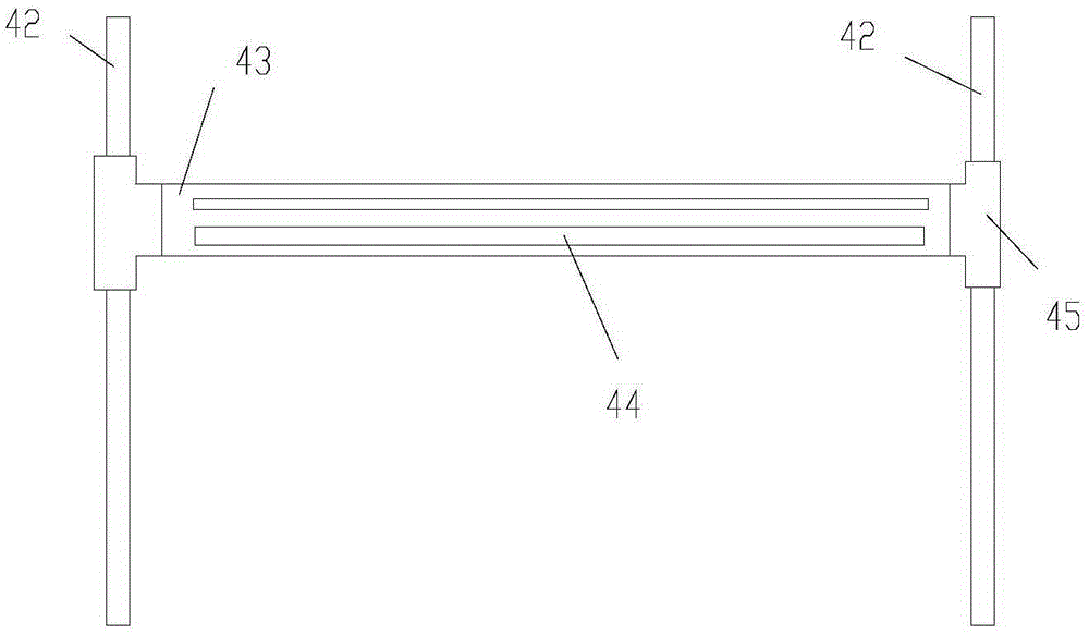 Polyethylene film winding and cutting mechanism