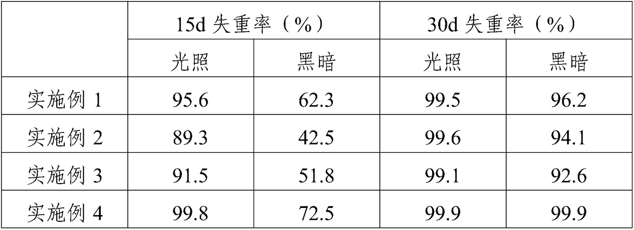 A kind of biodegradable plastic resin and its preparation process