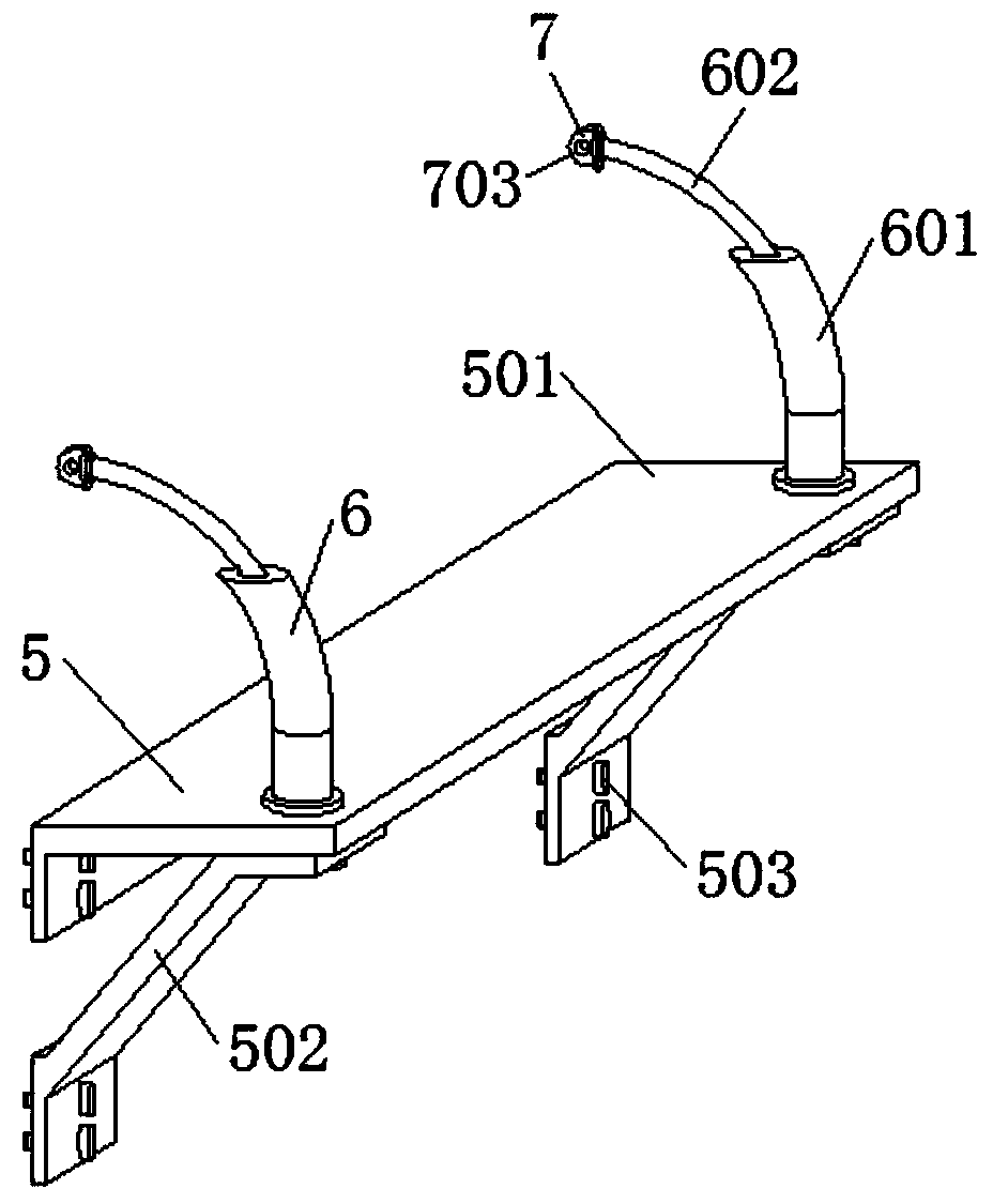 Dinner stove cover rotation buffering device