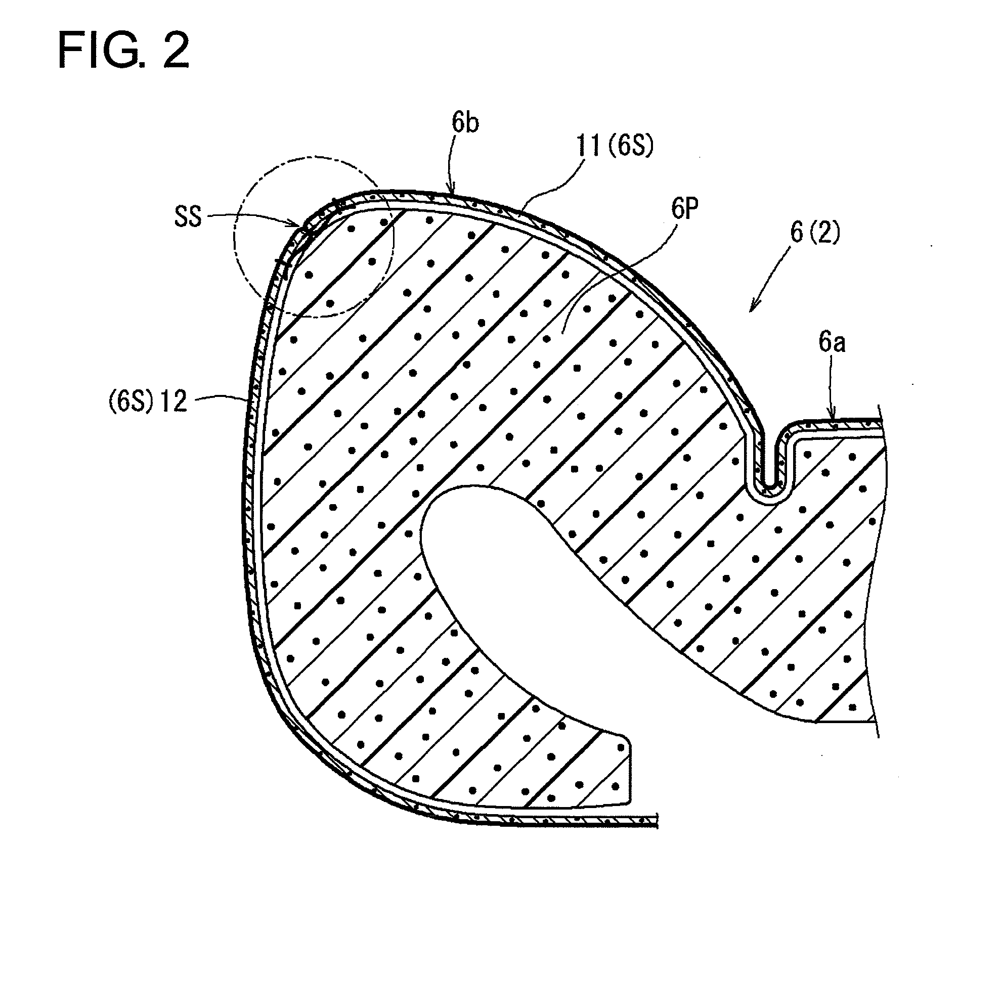 Sewing structure of facing sheet member for covering vehicle seat, method for producing the same, and air bag structure for vehicle seat