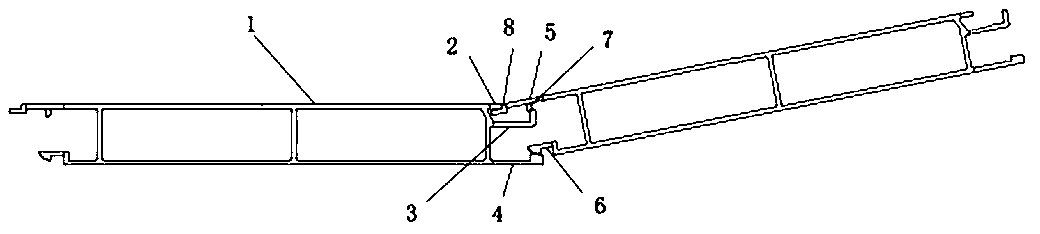 Lever type buckling assembly carriage plate