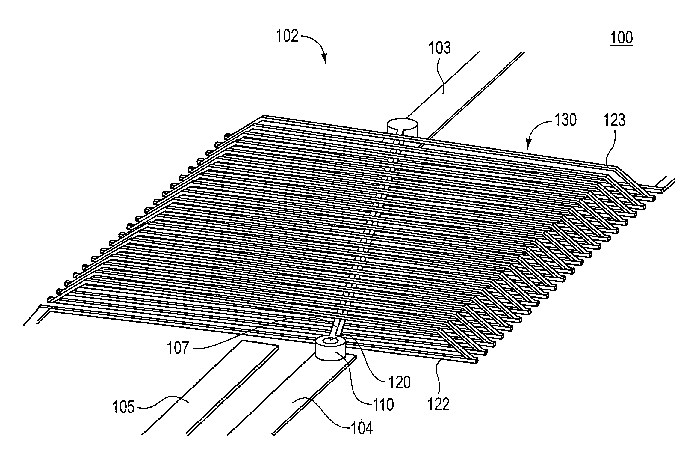 Liquid metal contact reed relay with integrated electromagnetic actuator