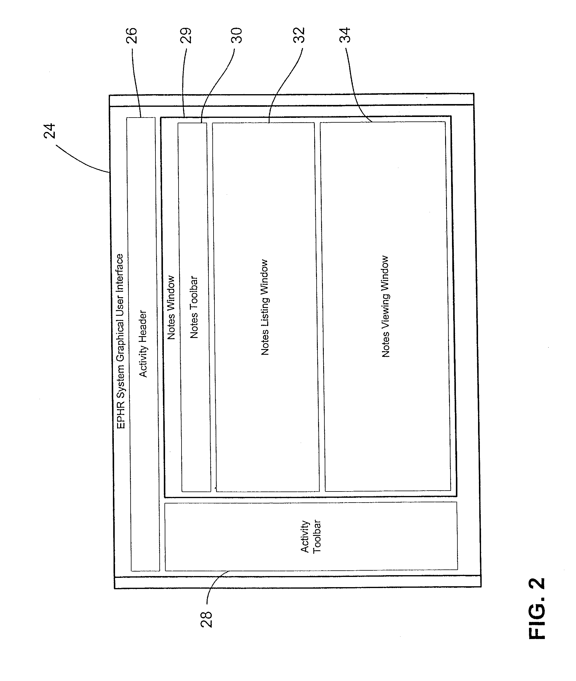 Clinical documentation system for use by multiple caregivers