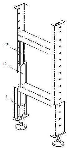 Electric ladder capable of realizing rapid climbing under dangerous condition of borehole operation