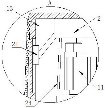 Electric ladder capable of realizing rapid climbing under dangerous condition of borehole operation