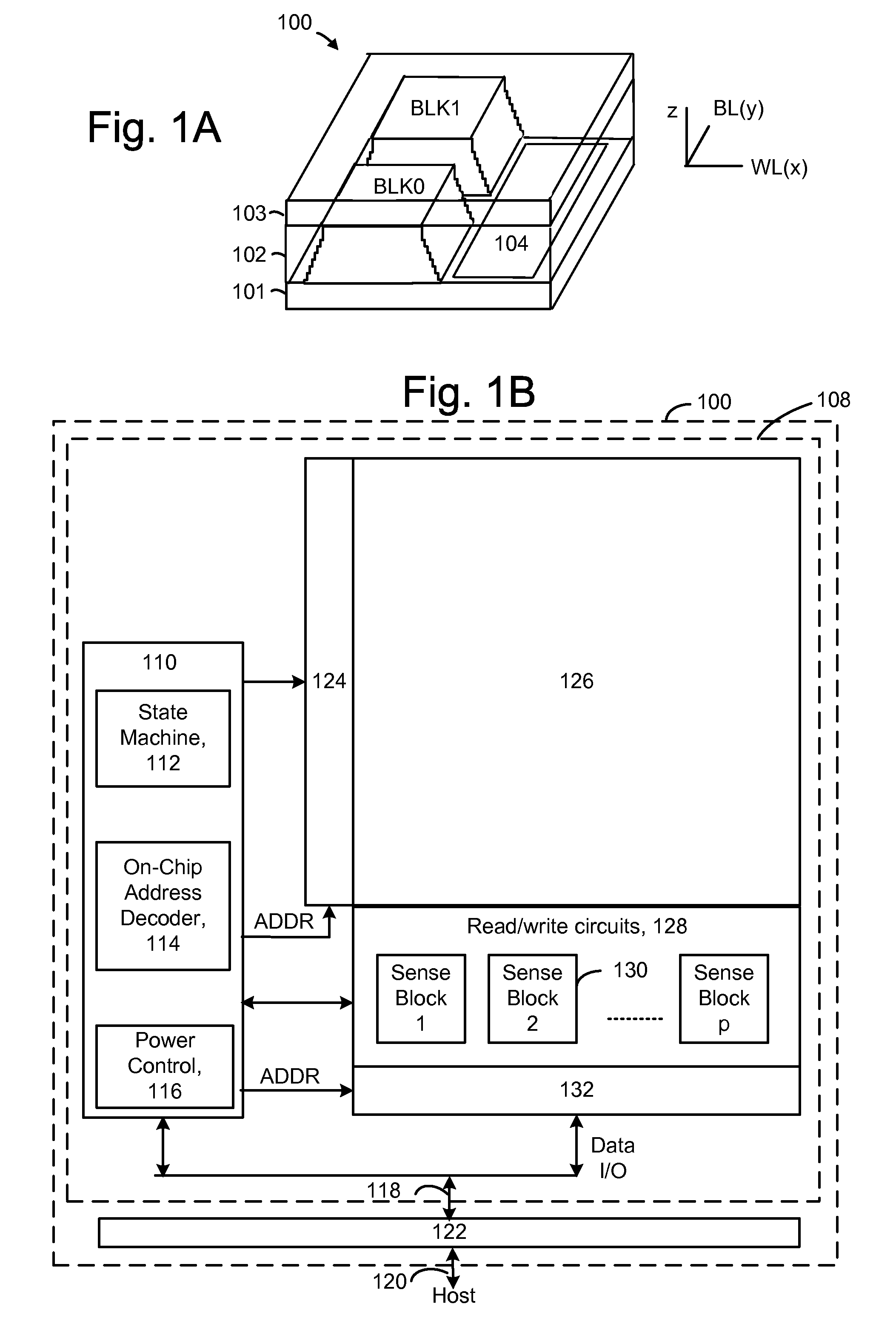 Select gate materials having different work functions in non-volatile memory