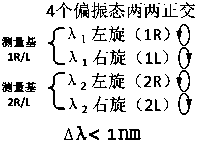 All-time quantum communication method based on circular polarization coding