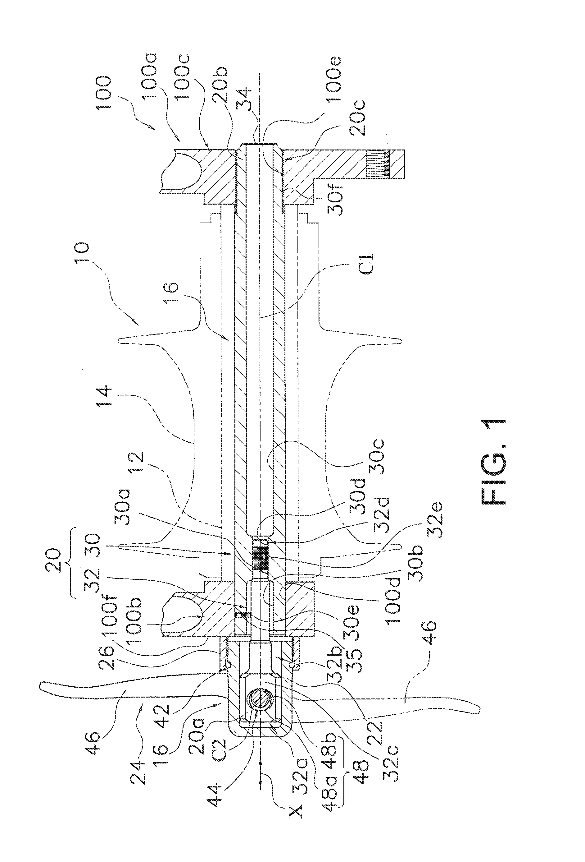 Bicycle wheel securing structure