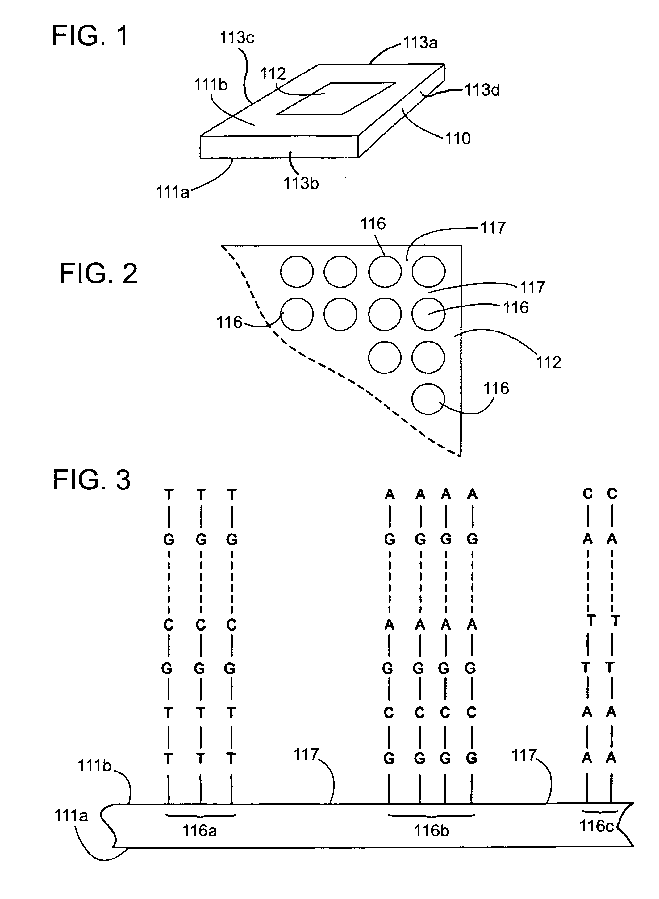 Comparative genomic hybridization assays using immobilized oligonucleotide features and compositions for practicing the same