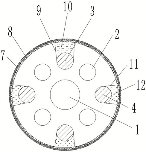 Ceramic tube and preparation method thereof