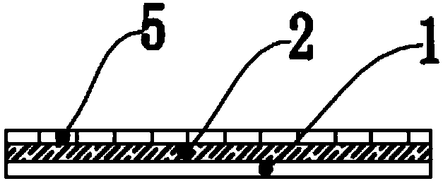 Preparation method of one-step sintered glass-ceramic composite board