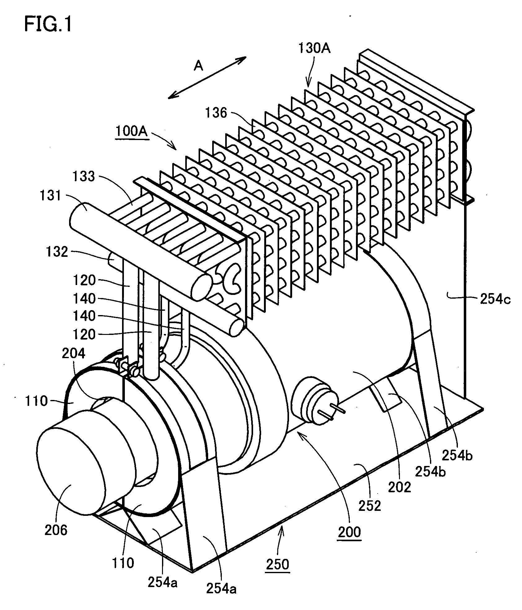 Loop type thermo siphon, stirling cooling chamber, and cooling apparatus