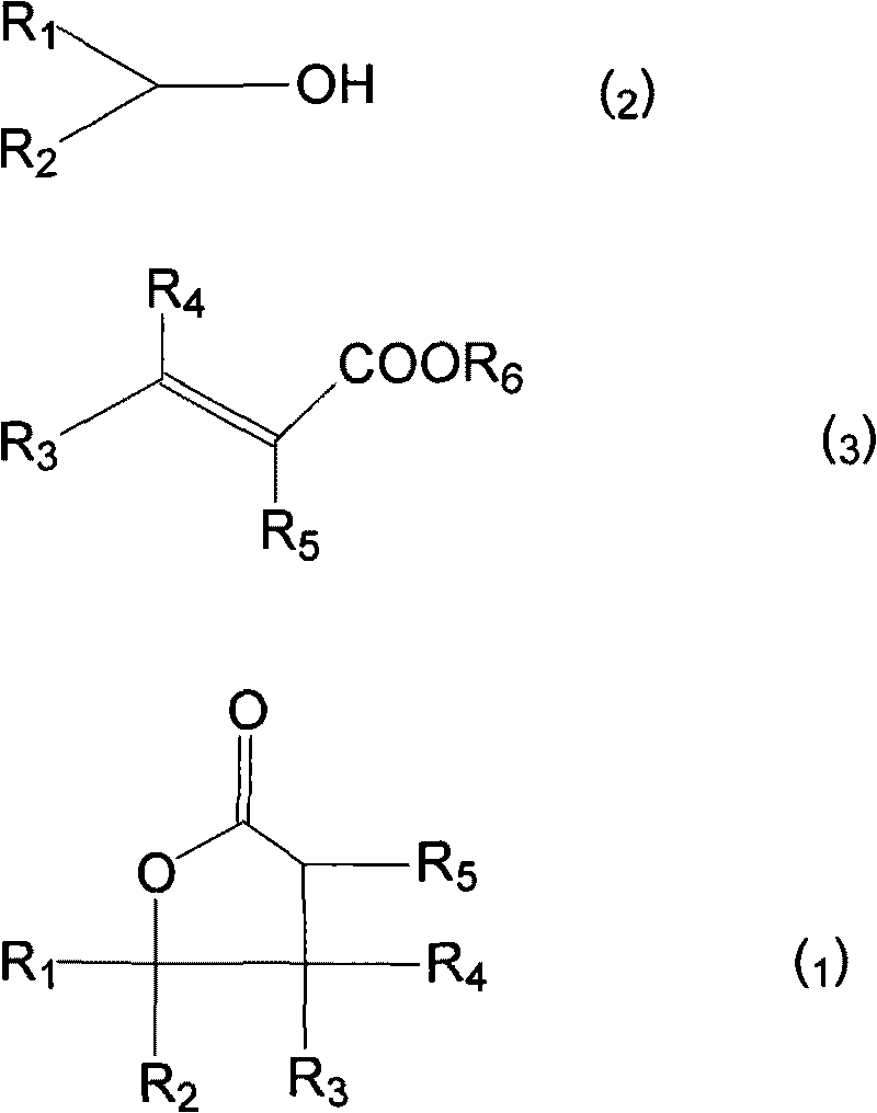 Method for synthesizing gamma-lactone and perfume processing method thereof