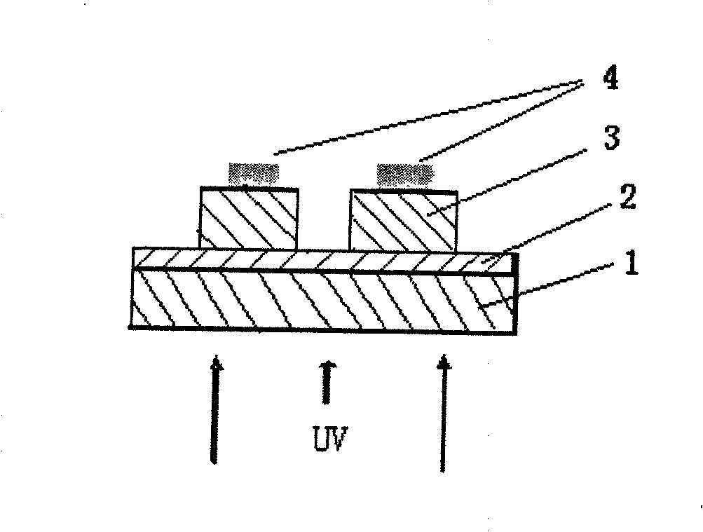 Method of making ZnO ultraviolet photoconductive detector with vertical structure