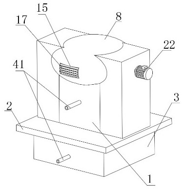 Fixed type water chiller capable of recycling waste heat