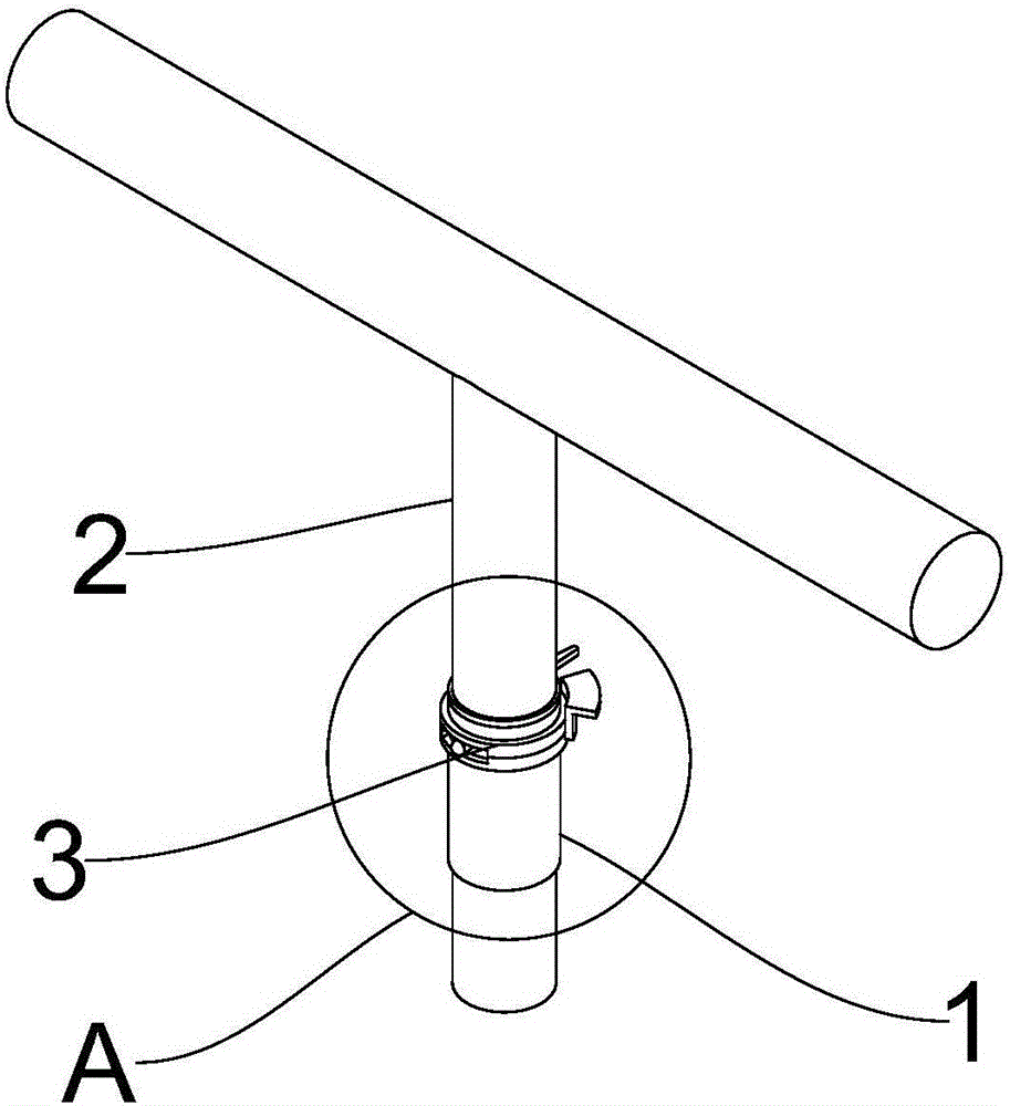 Motorcycle steering device with steering lamp automatic lighting structure