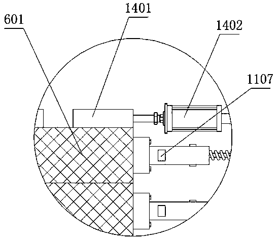 Composite water discharging system of waste mineral oil