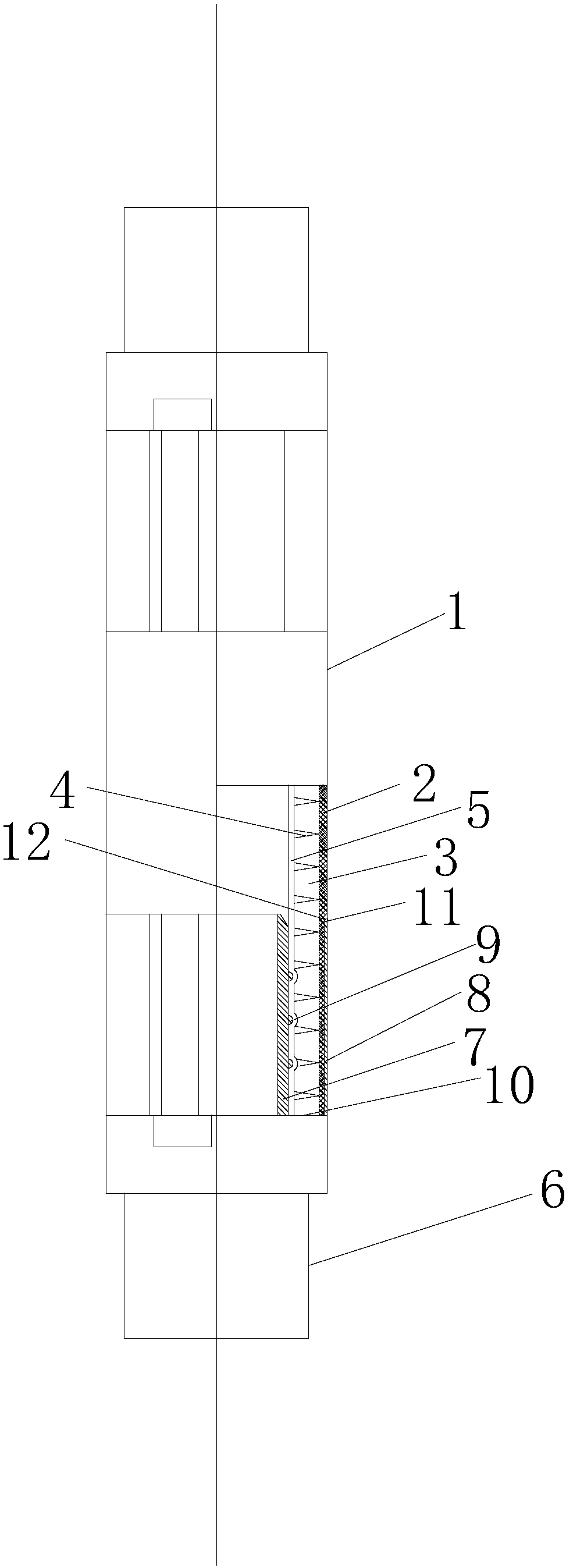 Corrosion-resistant hose assembly for swill collection vehicle