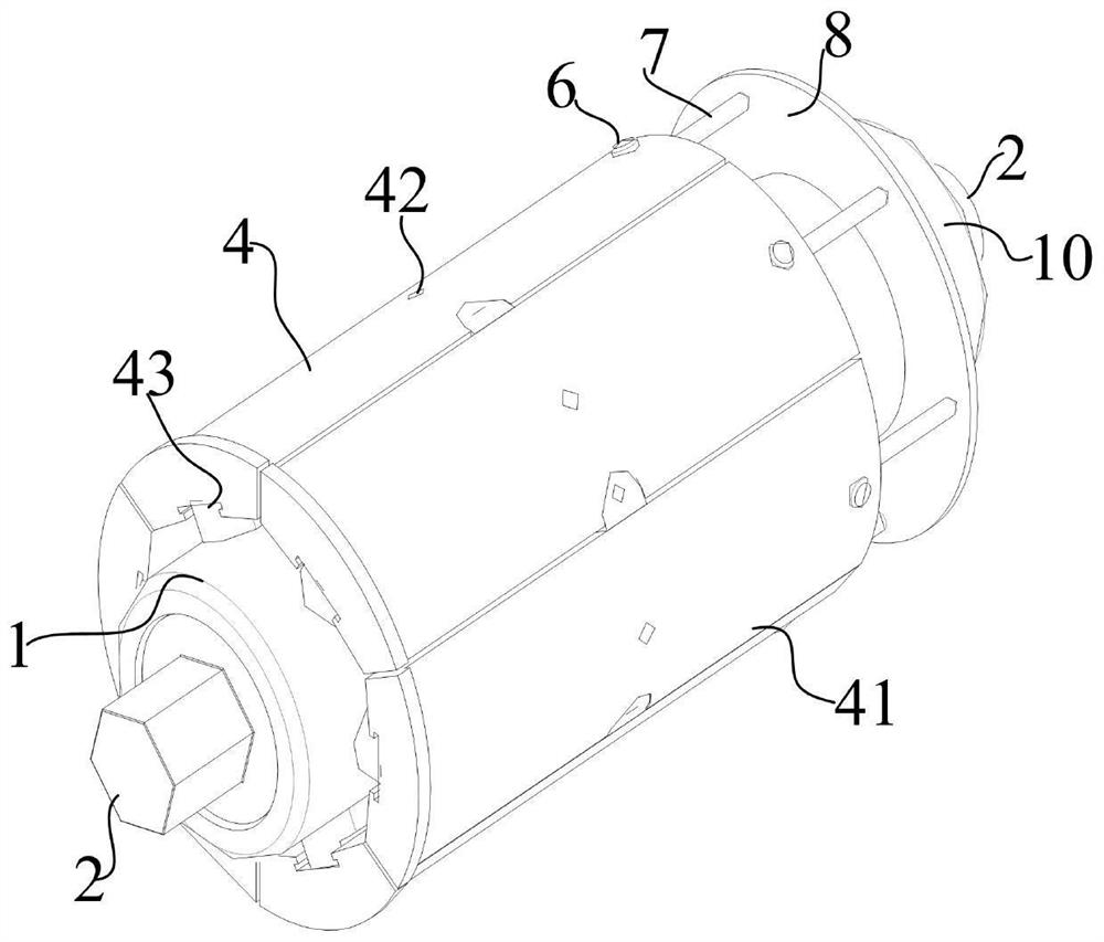 Multipurpose quick-change positioning device with limiting function