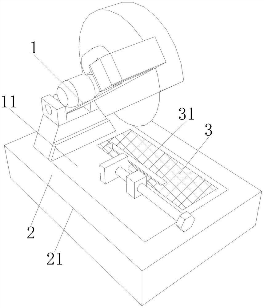 Multifunctional sawing machine for machining fast-assembly box steel