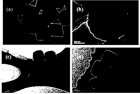 Preparation method of hollow sphere shaped cuprous oxide nano material