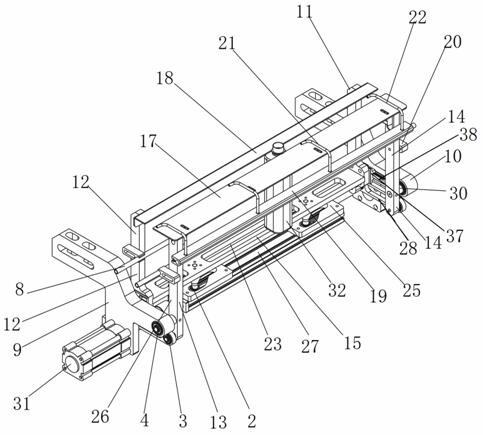 Synchronous opening and closing bottle outflow connecting line mechanism