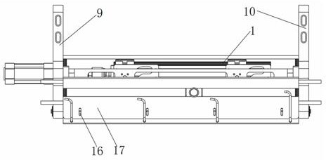 Synchronous opening and closing bottle outflow connecting line mechanism