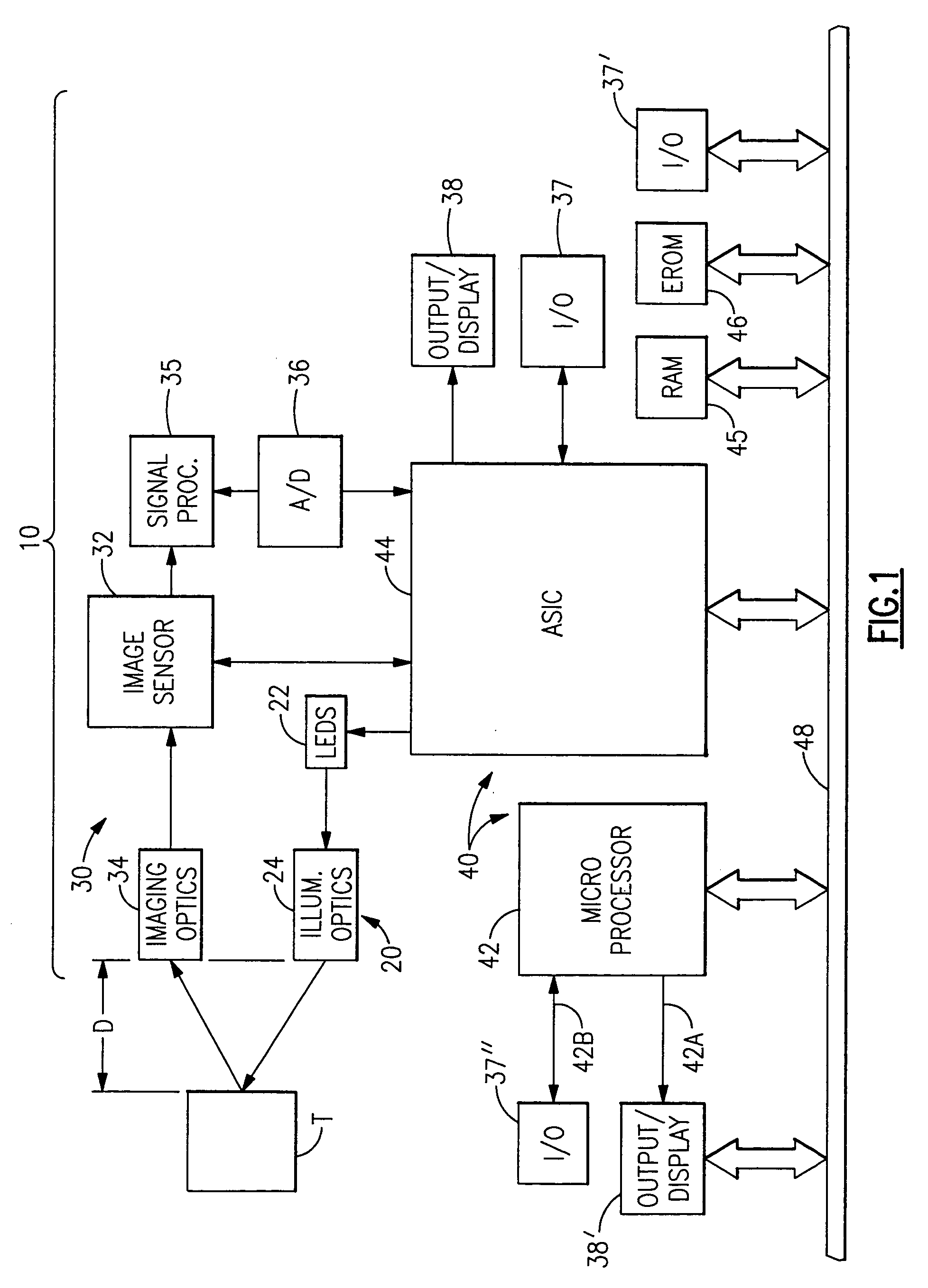 Optical reader having solid-state image sensor