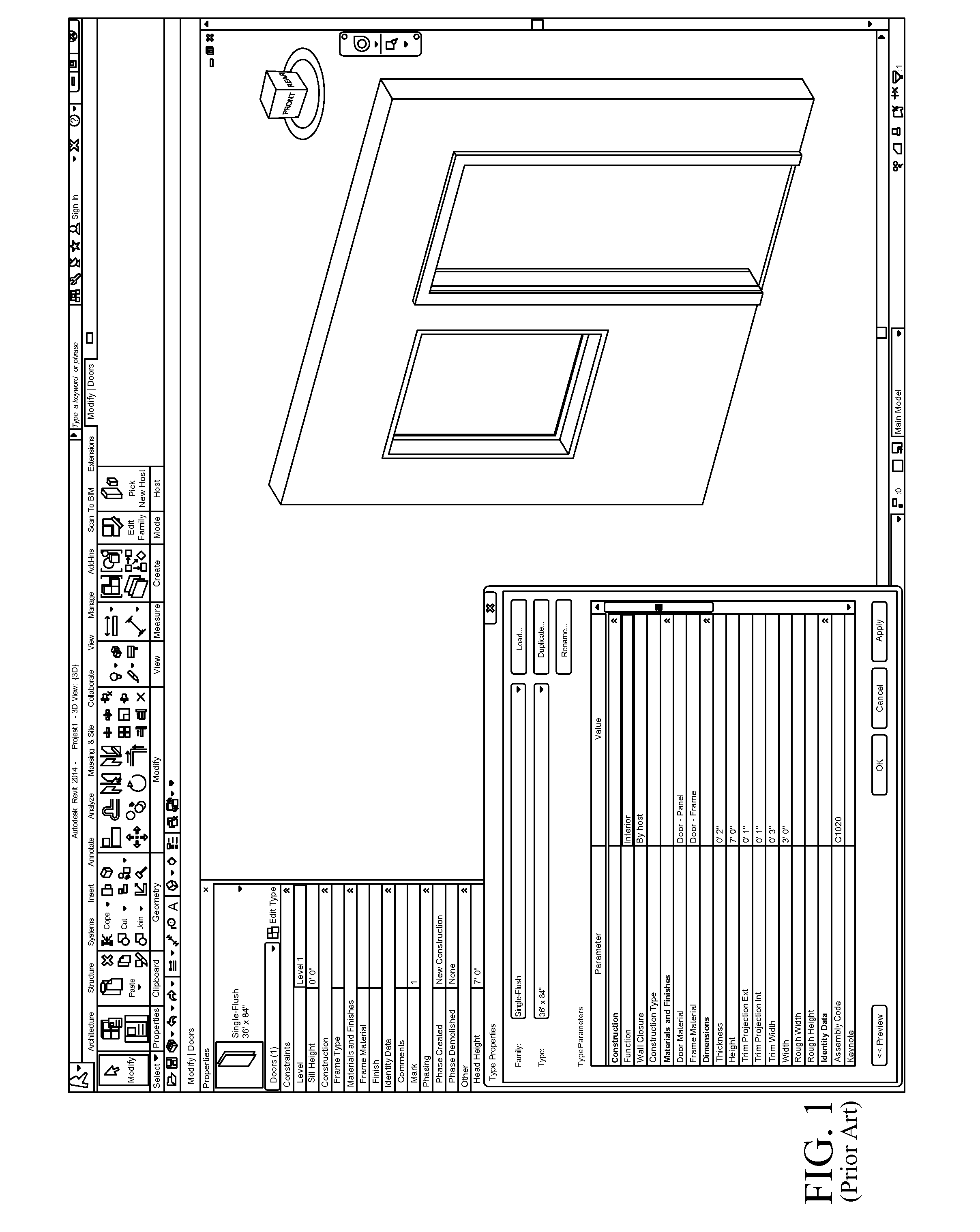 Architectural design dashboard