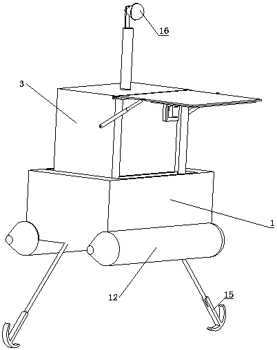 Water charging equipment for electric boats