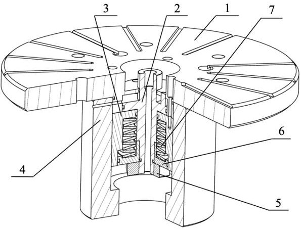 Connecting tool for clamping optical lens