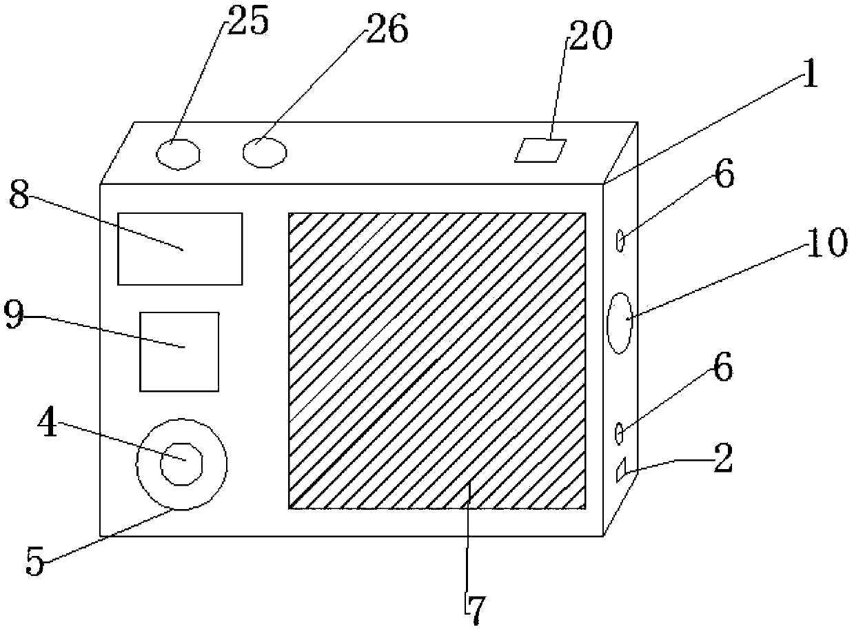 Automatic implementation device for a power distribution network