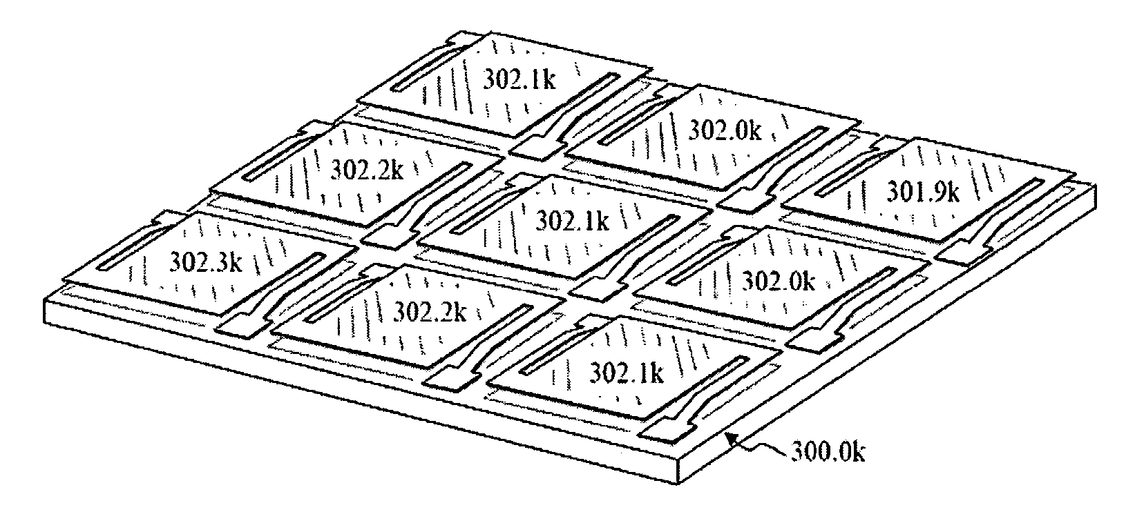 Compensation circuit for compensating non-uniformity according to change of operating temperature of bolometer