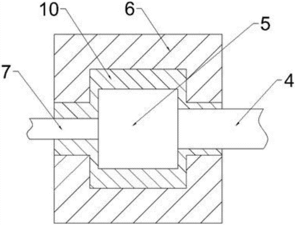 Massage seat based on water flow and airflow mixed acupuncture point impact principle