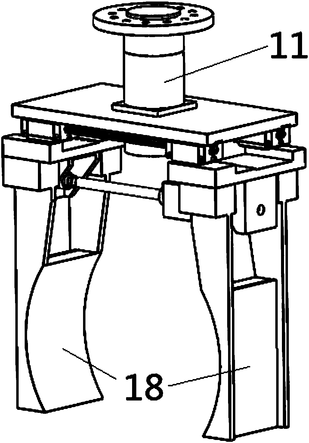 Motor module conveying and loading-unloading system