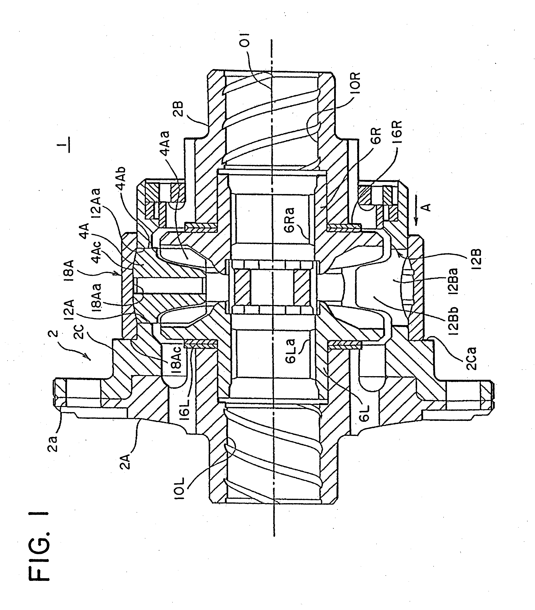 Differential Gearing for Vehicle