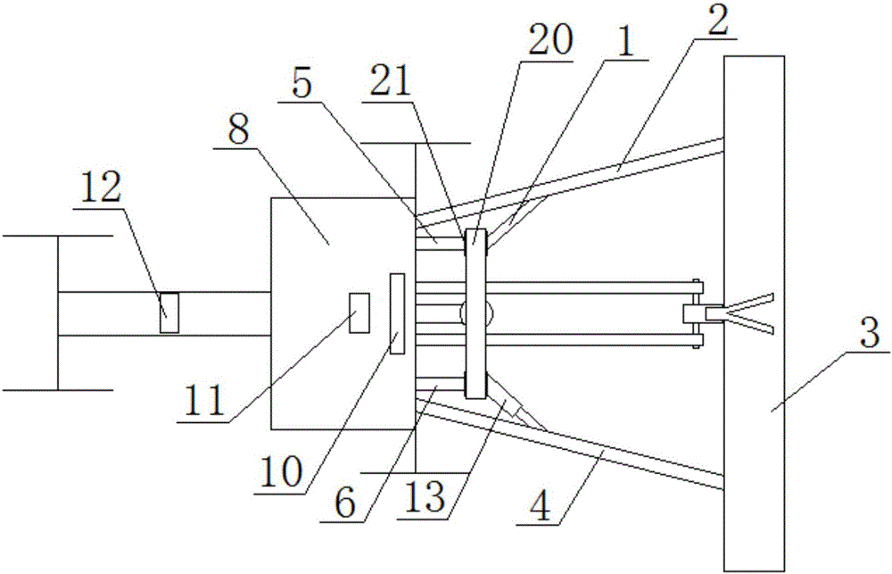 Device for automatically adjusting and balancing tractor rear-suspension through electric control